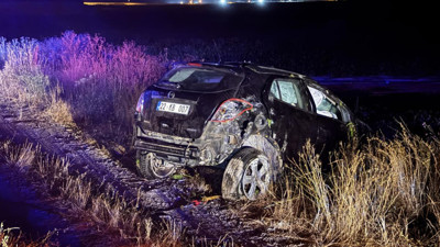Kayseri'de devrilen otomobildeki 1 çocuk öldü, 3 kişi yaralandı