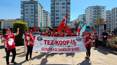 Atakum Belediyesinde açlık grevi devam ediyor: Bir işçi hastaneye kaldırıldı