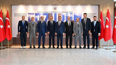 FISU heyeti, 2029 Kış Oyunları için Erzurum'da incelemelerde bulundu