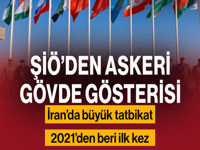 ŞİÖ’den askeri gövde gösterisi