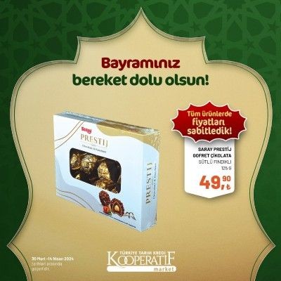 Tarım Kredi'den bayrama özel dev indirim! Bayram şekeri, çikolata, kolonya... - Resim: 10