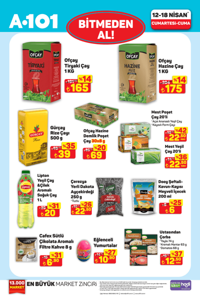 A101 12 Nisan 2025 indirimli ürünler! İşte 12 Nisan A101'in Cumartesi fırsat kataloğu - Resim: 4