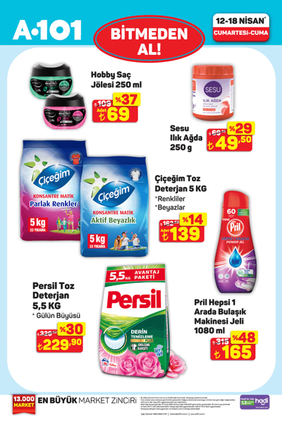 A101 12 Nisan 2025 indirimli ürünler! İşte 12 Nisan A101'in Cumartesi fırsat kataloğu - Resim: 6