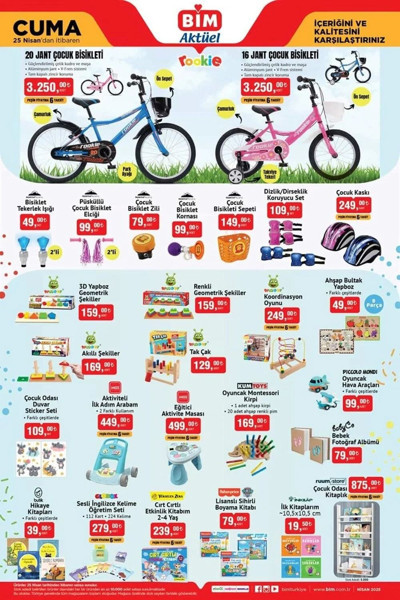 BİM 25 Nisan cuma aktüel kataloğu: Tencere seti ve süpürge çeşitleri, airfryer, bebek ürünleri... - Resim: 9
