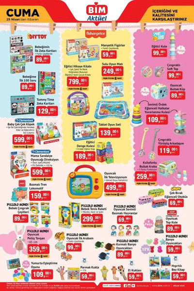 BİM 25 Nisan cuma aktüel kataloğu: Tencere seti ve süpürge çeşitleri, airfryer, bebek ürünleri... - Resim: 10