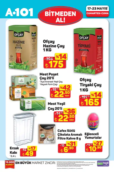 A101 18-23 Mayıs 2025 aktüel ürünler! İşte 18-23 Mayıs A101'in indirimli fiyat listesi - Resim: 6