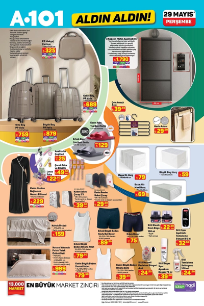 A101 aktüel ürünler kataloğunda bu hafta yok yok! Kahve makinesi, kıyma makinesi ve mobilya takımı satışta! - Resim: 9