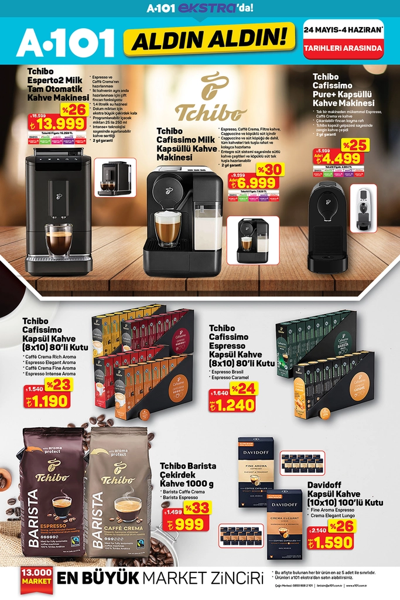 A101 aktüel ürünler kataloğunda bu hafta yok yok! Kahve makinesi, kıyma makinesi ve mobilya takımı satışta! - Resim: 13