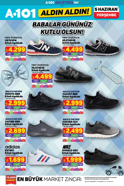 A101’de marka yağmuru! Babalar Günü'ne özel lüks ayakkabı, saat ve parfüm A101’de satışta! - Resim: 4