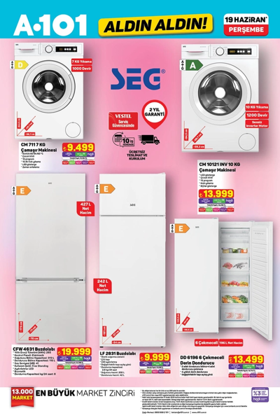 A101’e klima, gardırop ve oyun konsolu geldi! 19-25 Haziran A101 aktüel ürünler kataloğu fırsatlarla dolu - Resim: 8
