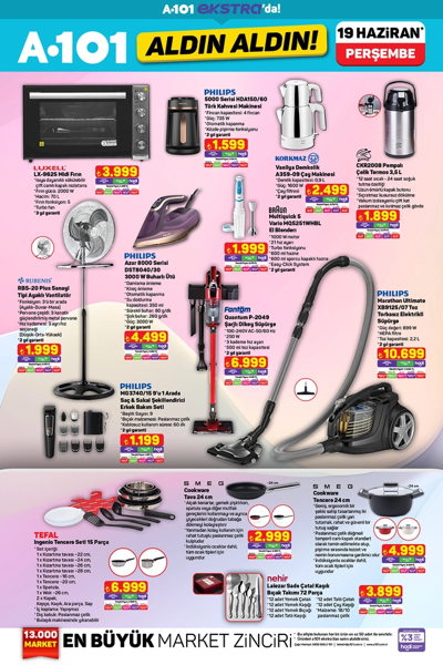 A101’e klima, gardırop ve oyun konsolu geldi! 19-25 Haziran A101 aktüel ürünler kataloğu fırsatlarla dolu - Resim: 6