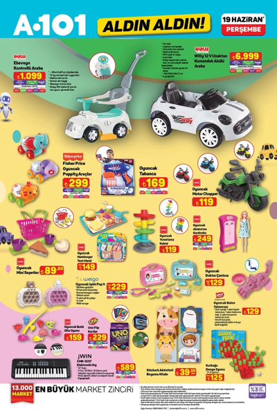 A101’e klima, gardırop ve oyun konsolu geldi! 19-25 Haziran A101 aktüel ürünler kataloğu fırsatlarla dolu - Resim: 14