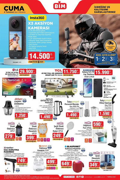 BİM'e Samsung Galaxy cep telefonu geliyor! BİM 4 Temmuz Cuma aktüel kataloğu - Resim: 2