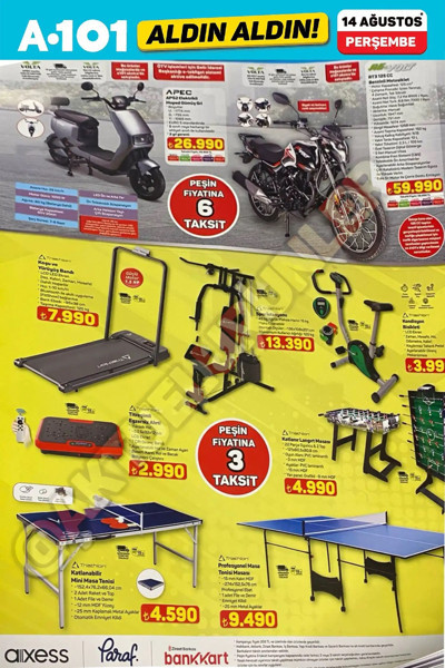 A101 aktüel ürünler kataloğu yayımlandı! İndirimler 14 Ağustos 2025'te başlayacak - Resim: 4