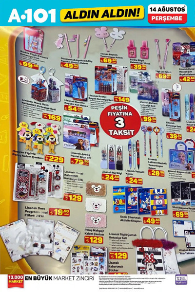 A101 aktüel ürünler kataloğu yayımlandı! İndirimler 14 Ağustos 2025'te başlayacak - Resim: 5