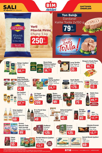 BİM 19 Ağustos 2025 aktüel ürünler listesi geldi! Beyaz eşya çeşitlerinde indirim - Resim: 2