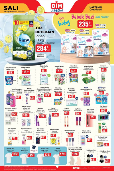 BİM 19 Ağustos 2025 aktüel ürünler listesi geldi! Beyaz eşya çeşitlerinde indirim - Resim: 4