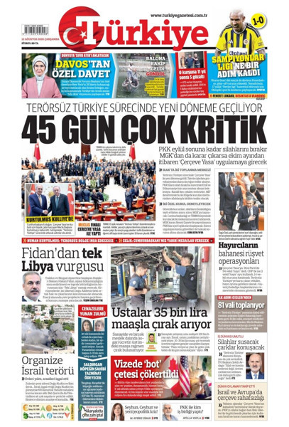 Gazete manşetleri 12 Ağustos Çarşamba - Resim: 8