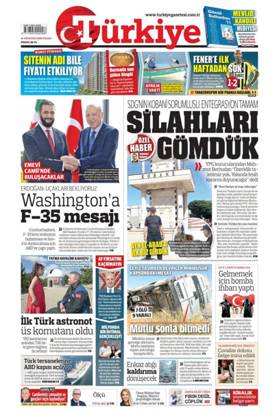 Gazete manşetleri 16 Ağustos Pazar - Resim: 9