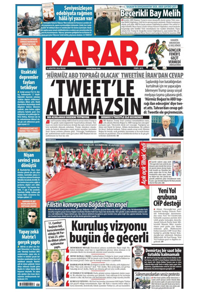 Gazete manşetleri 16 Ağustos Pazar - Resim: 10