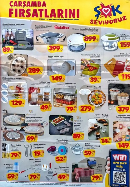ŞOK 19 Şubat 2025 indirimli ürünler listesi geldi! Ramazan ayına özel indirimler listede - Resim: 3