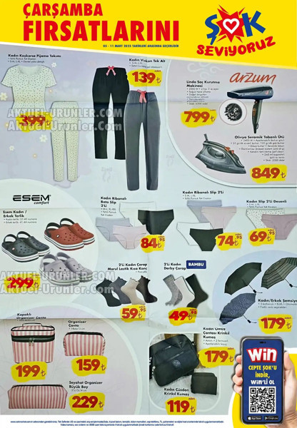 ŞOK 5 Mart 2025 indirimli ürünler listesi geldi! 1 alana 1 bedava indirimleri başlıyor - Resim: 3