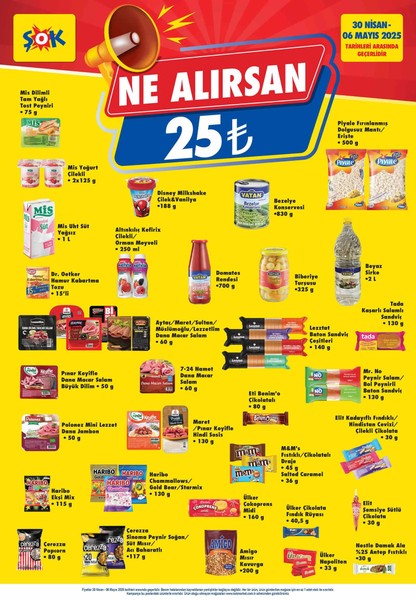 ŞOK'ta Ne Alırsan 25 TL'ye geliyor! İşte 30 Nisan 2025 ŞOK indirimleri - Resim: 5