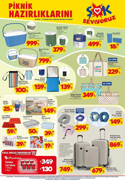 ŞOK'a akülü araba ve klima geliyor! İşte ŞOK aktüel ürünler kataloğu: 28 Mayıs - 25 Haziran - Resim: 5