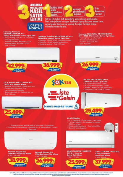 ŞOK'a akülü araba ve klima geliyor! İşte ŞOK aktüel ürünler kataloğu: 28 Mayıs - 25 Haziran - Resim: 6