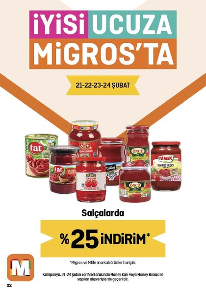 Migros'tan bebek bezleri ve tuvalet kağıtlarında dev indirim! İşte 19 - 28 Şubat Migros'un indirimli fiyat listesi - Resim: 17