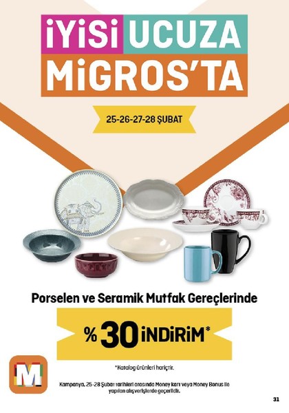 Migros'tan bebek bezleri ve tuvalet kağıtlarında dev indirim! İşte 19 - 28 Şubat Migros'un indirimli fiyat listesi - Resim: 26