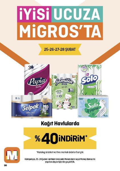 Migros'tan bebek bezleri ve tuvalet kağıtlarında dev indirim! İşte 19 - 28 Şubat Migros'un indirimli fiyat listesi - Resim: 25