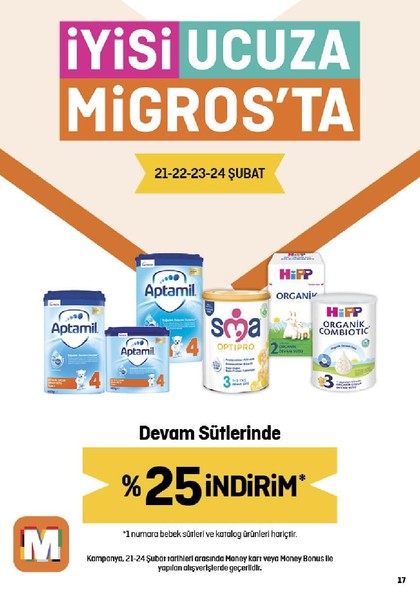 Migros'tan bebek bezleri ve tuvalet kağıtlarında dev indirim! İşte 19 - 28 Şubat Migros'un indirimli fiyat listesi - Resim: 12