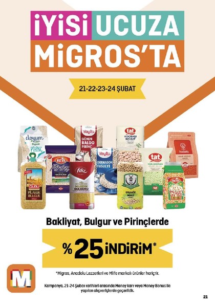 Migros'tan bebek bezleri ve tuvalet kağıtlarında dev indirim! İşte 19 - 28 Şubat Migros'un indirimli fiyat listesi - Resim: 16