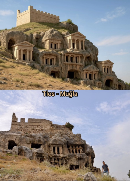 Türkiye'deki antik kentler binlerce yıl önce böyle görünüyordu! Yapay zeka çizdi - Resim: 4