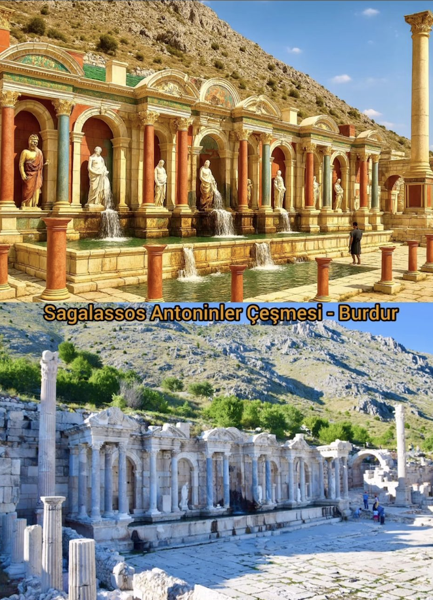 Türkiye'deki antik kentler binlerce yıl önce böyle görünüyordu! Yapay zeka çizdi - Resim: 11