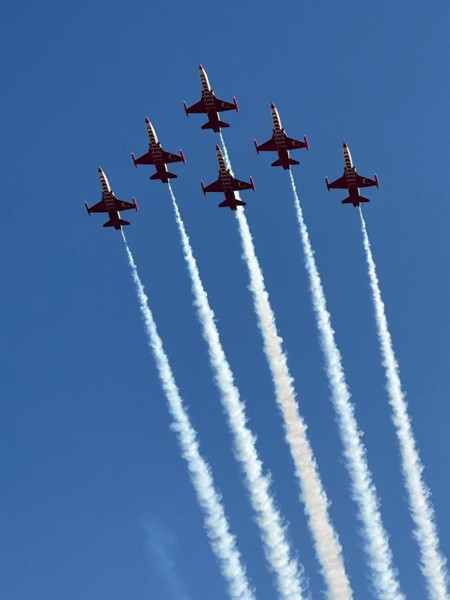 Bitlis'te Türk Yıldızları'nın gösterisi nefes kesti - Resim: 7