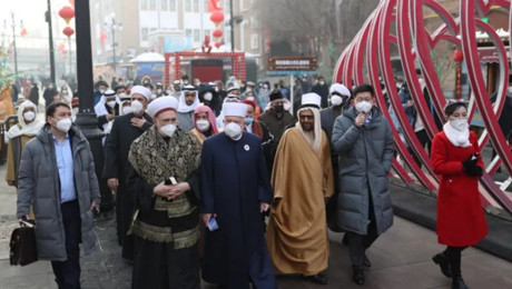 İslam Alimlerinden Sinciang ziyareti