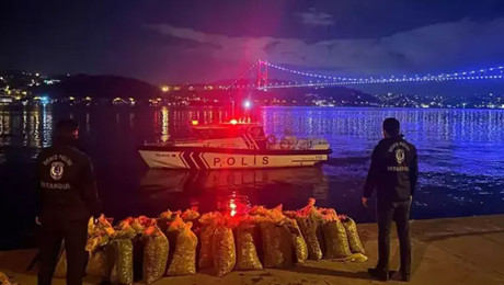 İstanbul’da ele geçirildi! Tam 2 ton 350 kilogram