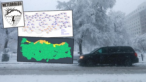 Hava buz kesecek! Meteoroloji'den 'turuncu ve sarı' uyarı: Kar etkisini arttırdı!
