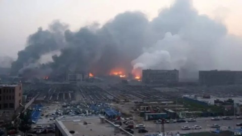 Çin'de patlama: 1 ölü, 21 yaralı var!