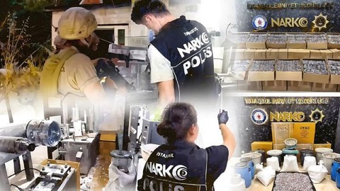 2,5 milyondan fazla uyuşturucu ele geçirildi