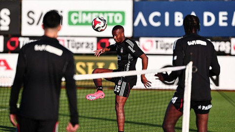 Beşiktaş, milli arada hazırlıklarına devam etti