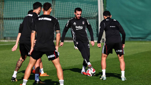 Beşiktaş, Gaziantep FK hazırlıklarını sürdürdü