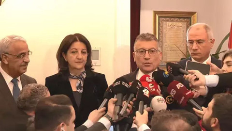 DEM Parti heyeti, AK Parti'yi ziyaret etti