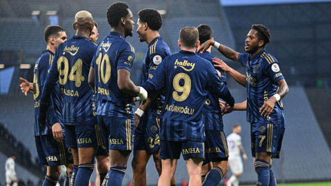 Fenerbahçe, Eyüpspor karşısında 3 puanı 3 golle aldı