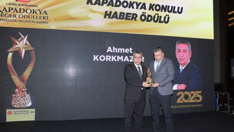 'Kapadokya Değer Ödülleri"'sahiplerini buldu