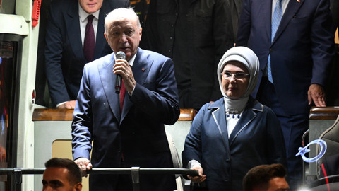 Cumhurbaşkanı Erdoğan memleketi Güneysu'da konuştu