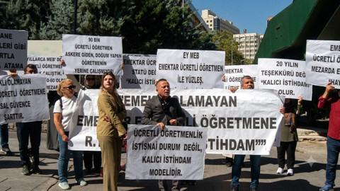 Ücretli öğretmenler: Emek var emeklilik yok