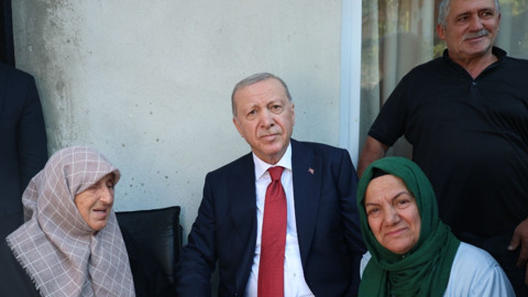 Cumhurbaşkanı Erdoğan, komşularını ziyaret etti